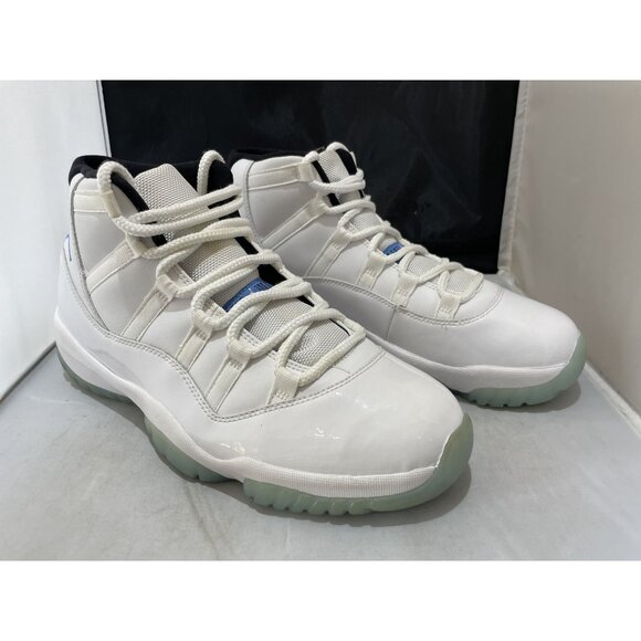 Air Jordan 11 Retro 'White/Legend Blue-Black' 378037 117 - Picture 4 of 8